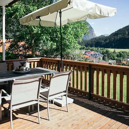 Ferienwohnung Haus am Stein Oetz Exterior foto