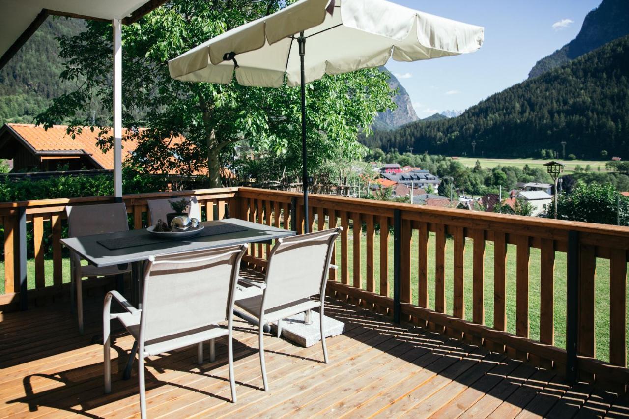 Ferienwohnung Haus am Stein Oetz Exterior foto